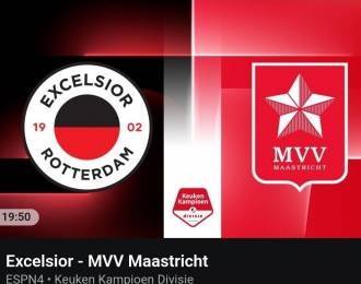 Excelsior-MVV live op ESPN4